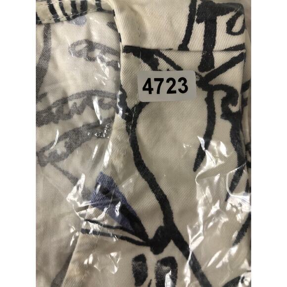 Marine Layer Camila Dress Floral A-Line Mini Black And White Foliage NWT Small - Picture 6 of 7